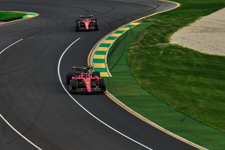 Sainz Leclerc Australia F1 2022