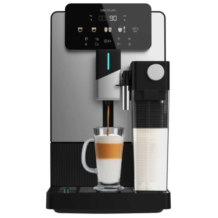 Cecotec Cafetera Express Superautomática Cremmaet Latte Art. 1500W, 19Bares