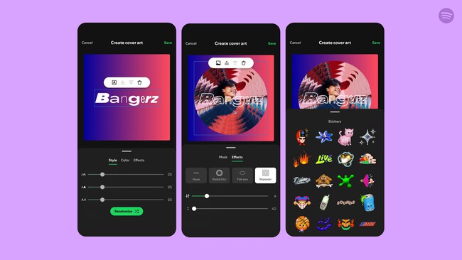 personalizar portadas spotify