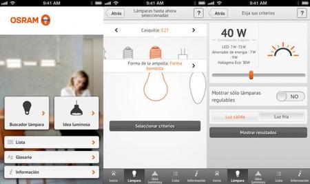 Elige la bombilla perfecta con Osram Light Finder
