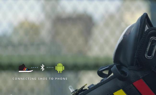 Zapatillas inteligentes con Android
