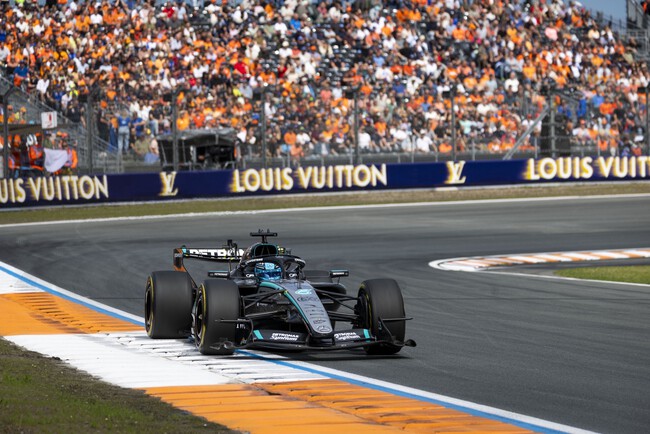 Russell Zandvoort F1 2026