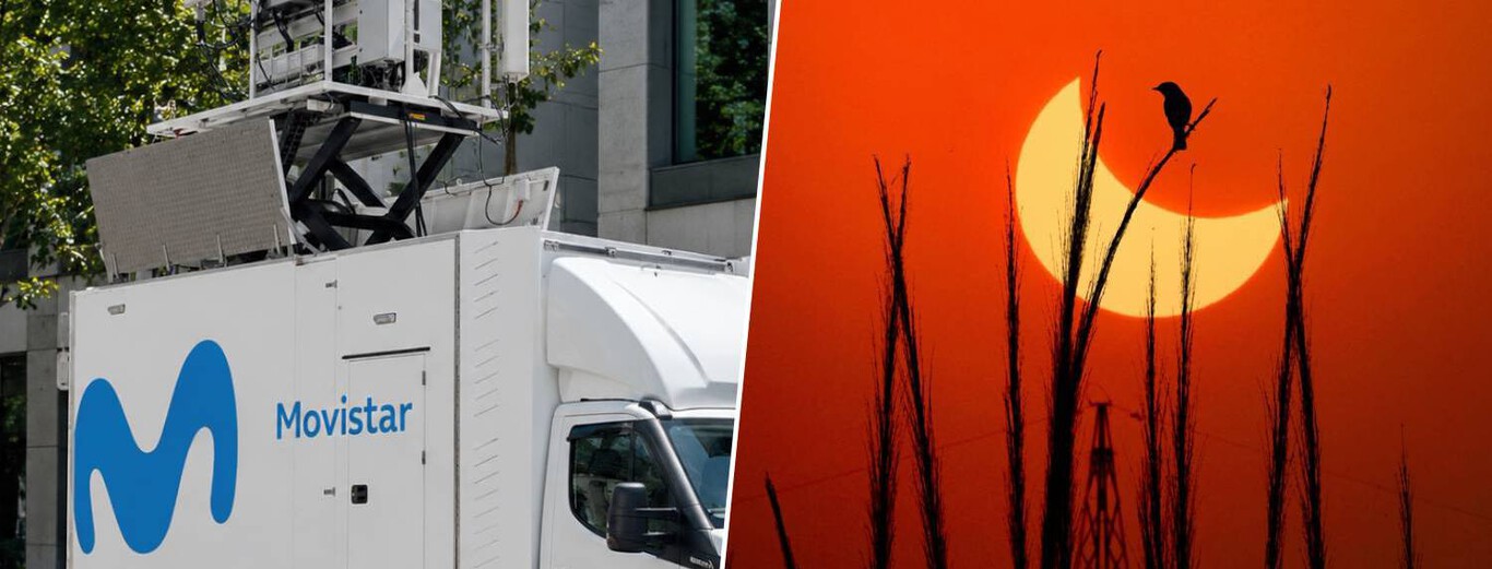 El eclipse solar y más de 400 eventos pondrán a prueba las redes este verano. Movistar tiene un plan para no quedarnos sin cobertura