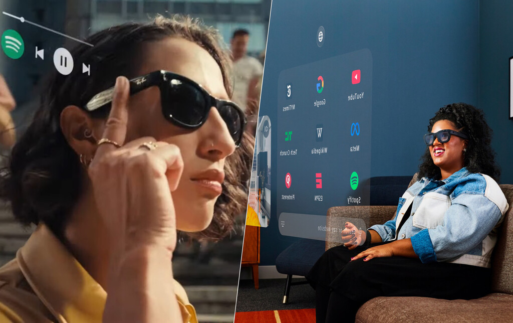Meta mejora sus gafas Ray-Ban con más IA y revela un intrigante concepto de gafas de realidad aumentada