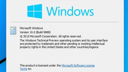 Se filtra a la red la build 9888 de Windows 10