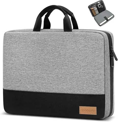 Bagasin Funda para Portátil, Funda Protectora de 15 15,6 16 Pulgadas Impermeable con Protección de 4 Capas, Bolsa de Transporte para Ordenador Compatible con MacBook, Portátil HP, DELL, Lenovo, ASUS
