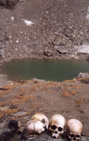 El lago de los esqueletos