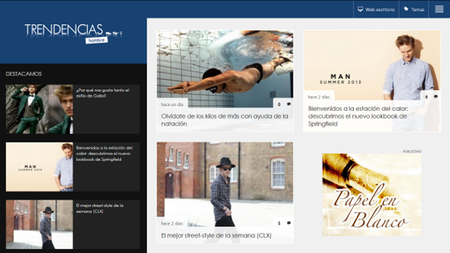 Trendencias Hombre ya está adaptada a tu tablet, disfruta del mejor estilo con solo mover un dedo