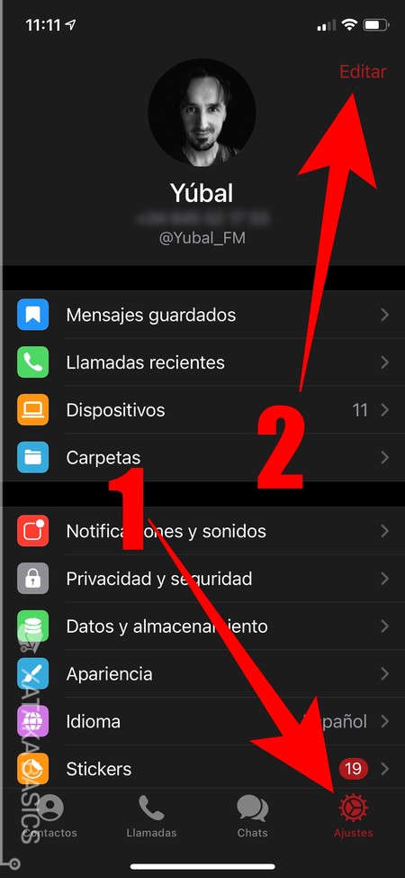 C Mo Poner Un V Deo De Perfil En Tu Cuenta De Telegram