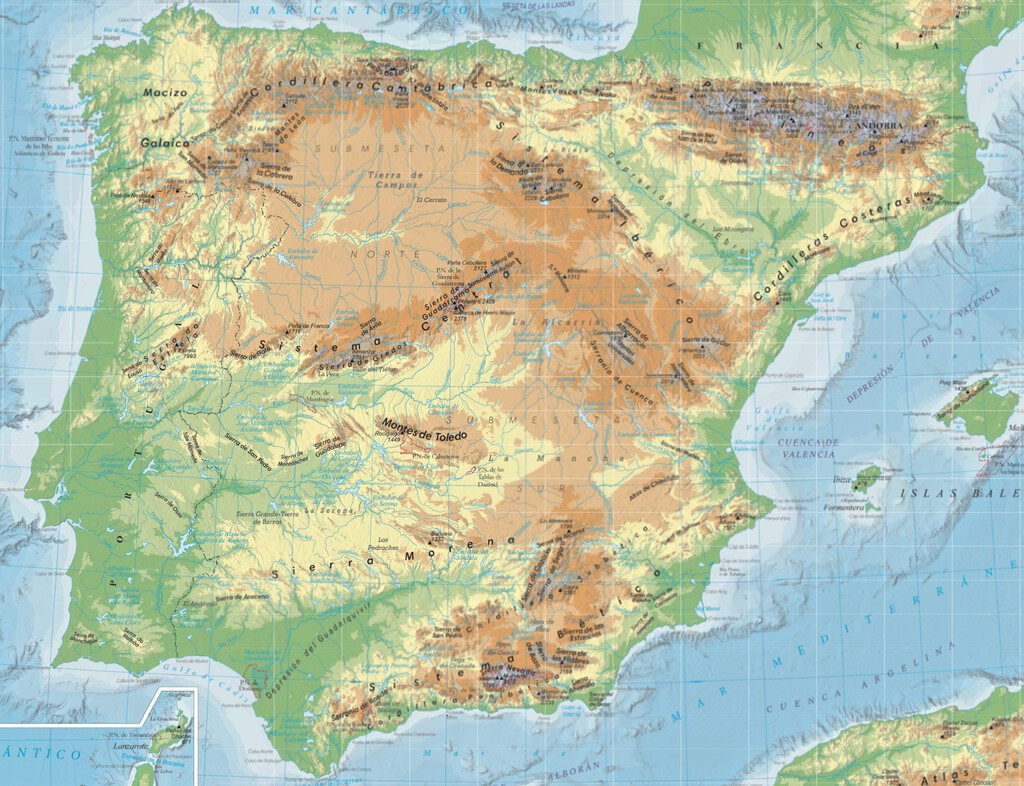 El Instituto Geográfico Nacional acaba de actualizar todos sus mapas de España a alta resolución y se pueden descargar gratis desde su web