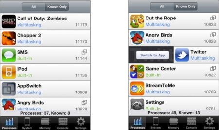 AppSwitch para conocer el estado de la memoria de tu iPhone