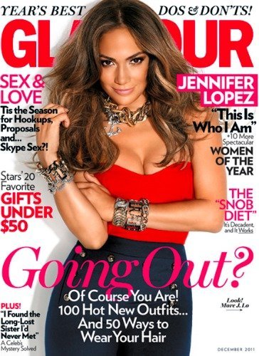 Jennifer Lopez, el divorcio rejuvenece en la portada de Glamour
