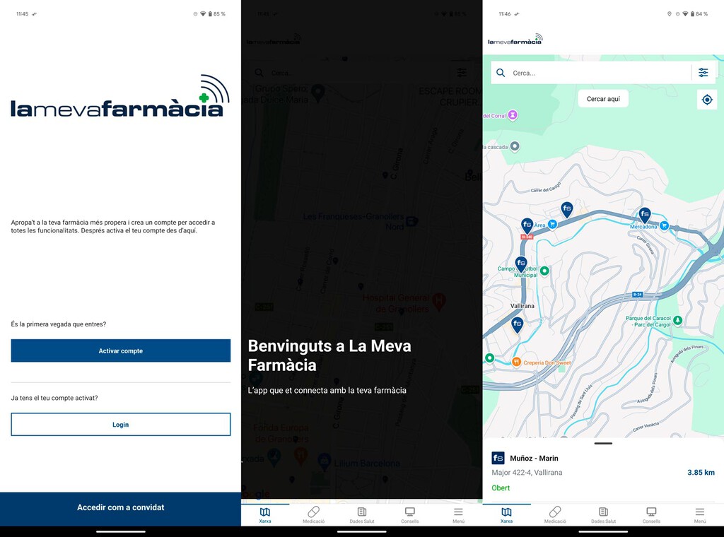 Buscar una farmacia abierta ahora es más fácil con La meva farmàcia, la ...