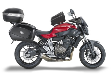 GIVI convierte la Yamaha MT-07 en una viajera sin fronteras