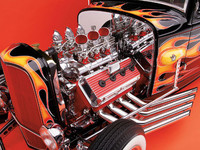 1932 Ford Sedan con el toque justo de "macarrismo"