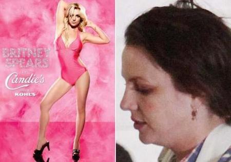 Britney Spears: el maquillaje efectivamente obra milagros
