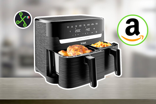 Freidora De Aire Dual T Fal Amazon Mexico Ofertas Descuentos Meses Sin Intereses Cocina