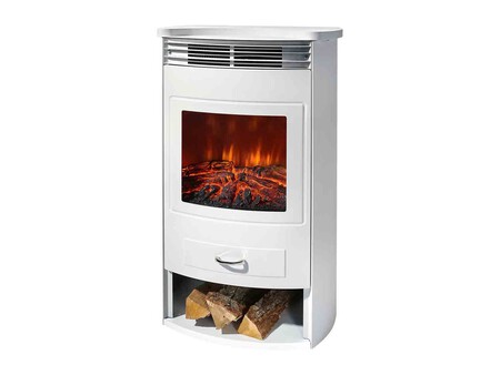 Chimenea Electrica Con Compartimento De Almacenamiento 1900 W Zoom 10