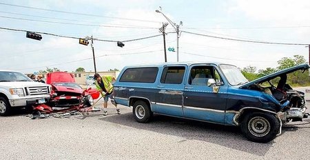 Ferrari California accidente 1