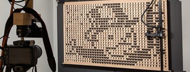 Engenheiro passa seis anos construindo a "tela mais impraticável do mundo", feita de madeira e com resolução de 1.000 pixels 