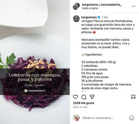 Lombarda De Karlos Arguinano