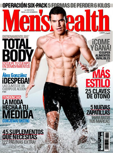 ¡Ay Omá! Alex González en Men's Health...