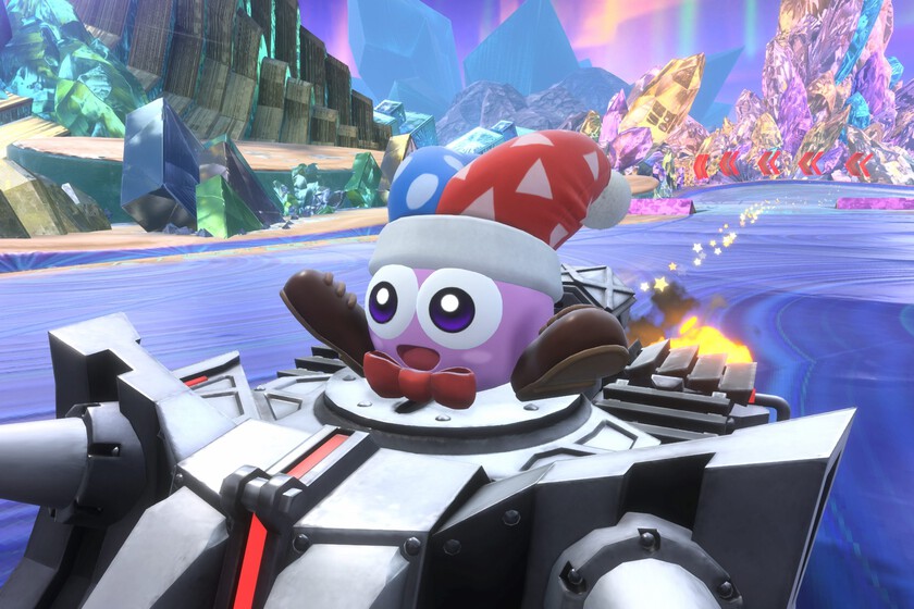 Un hámster me empujó a un volcán y terminé descubriendo una isla secreta en el cielo. Y no es lo más raro que he visto en Kirby Air Riders