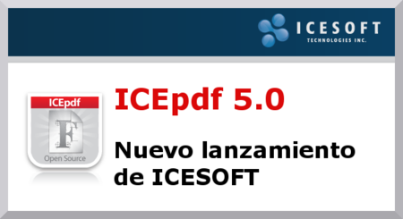 ICEpdf 5.0, nuevo lanzamiento de ICESOFT