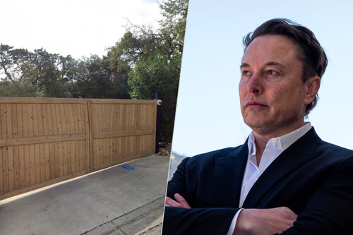 Elon Musk alterou estruturas de sua mansão sem permissão e os vizinhos não gostaram / Imagens: USAFA | Google Street View | Elon Musk