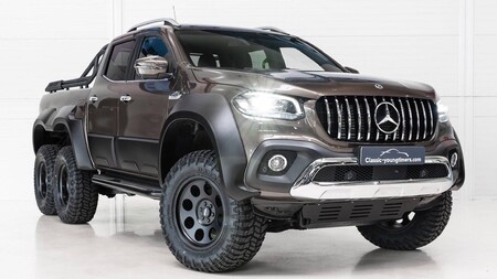 Mercedes-Benz Clase X 6x6, la pick-up gana un eje extra antes de su inminente partida