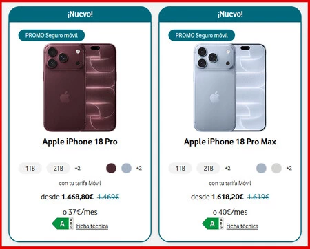 Iphone 18 Pro Vodafone