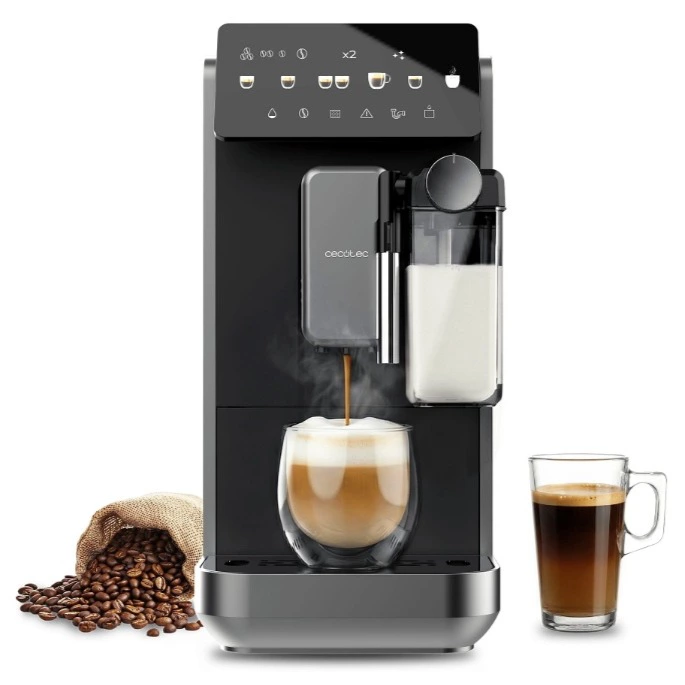 Cafetera superautomática - Cecotec Cremmaet Lungo Latte