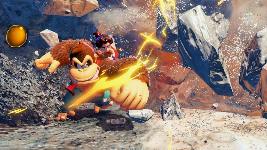 La destrucción masiva y caótica de Donkey Kong Bananza está siendo excesiva para ciertos jugadores al sufrir mareos y un gran malestar corporal La destrucción masiva y caótica de Donkey Kong Bananza está siendo excesiva para ciertos jugadores al sufrir mareos y un gran malestar corporal