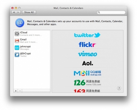 Flickr, Vimeo, Twitter en el nuevo Mac OS X Mountain Lion: ¿y el resto qué harán?