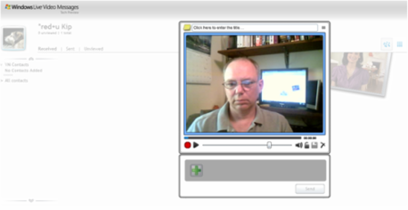 Windows Live Video Messages