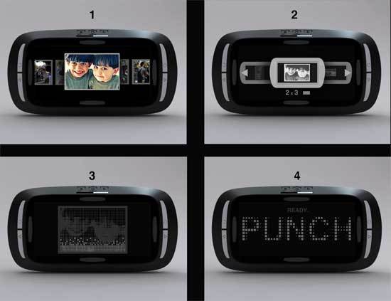 Punch camera, imprimiendo tus fotos a golpes