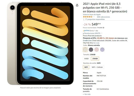 Ipad Mini 6 170 Euros Oferta