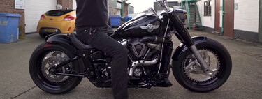 Una Harley-Davidson Fat Boy con motor turbo de 300 CV es lo más glorioso que vas a escuchar hoy