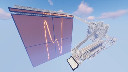 ¿Problemas con las matemáticas? Esta calculadora gigantesca de Minecraft resuelve gráficas a base de redstone