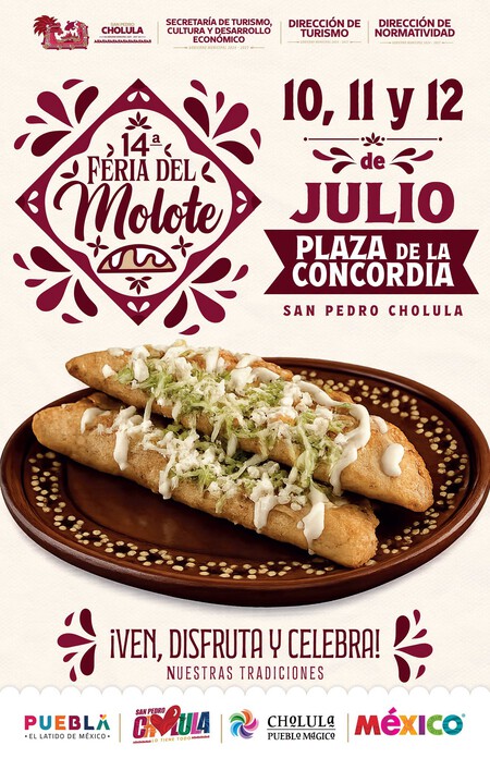 De requesón, chicharrón, flor de calabaza y hasta chile en nogada: este Pueblo Mágico de Puebla celebra la Feria del Molote 2026
