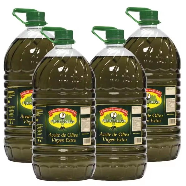 Pack de 4 botellas de Aceite de Oliva Virgen Extra 5 litros Fuenteoliva producto de España Nueva cosecha 2025-2026