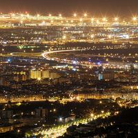 Así se ve Barcelona a hipervelocidad