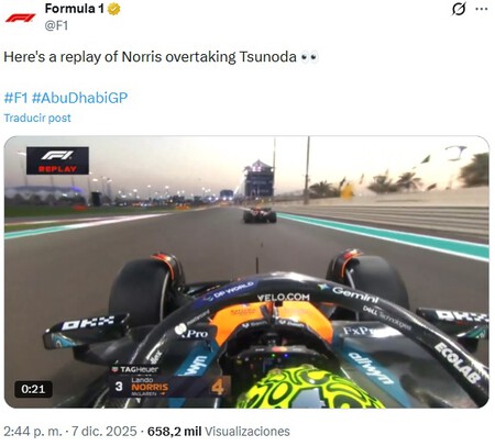 Norris Abu Dabi F1 2025 2