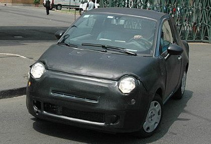 Primeras fotos espía del Fiat 500