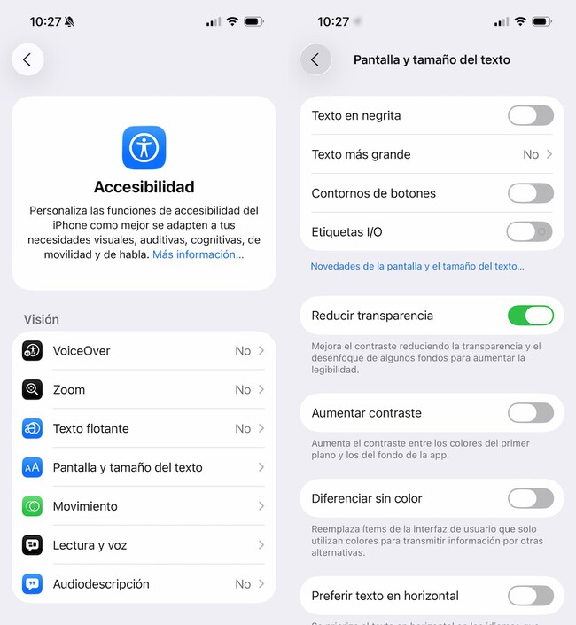 Tras actualizar a iOS 26, estos son los cinco ajustes que recomiendo ...