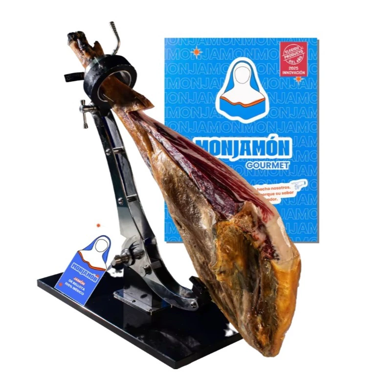Jamón de bellota 100% ibérico,7 Añada 2023- Pata Negra - Monjamón