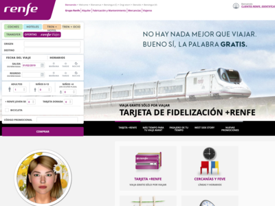 La nueva web de Renfe que ha costado 750.000 euros verá la luz en junio