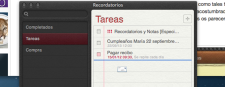 Recordatorios