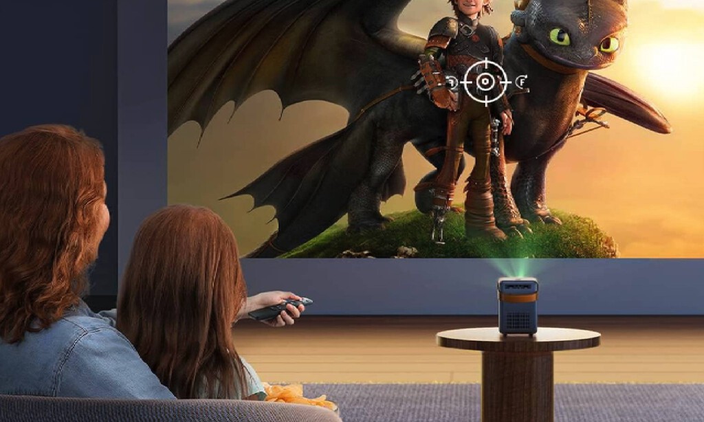 Montar tu propio cine en casa este invierno te puede costar poco más de 100 euros con este proyector barato que tiene Amazon 