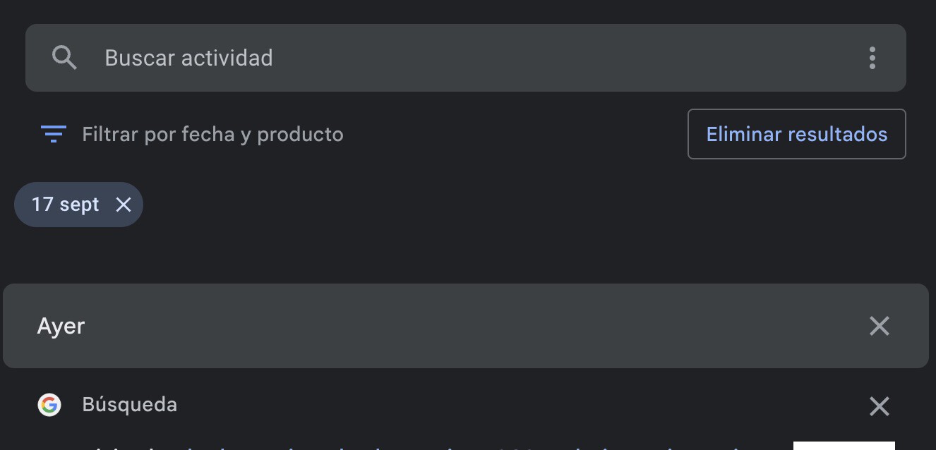 Cómo borrar Mi Actividad de Google para eliminar los datos que ha ...